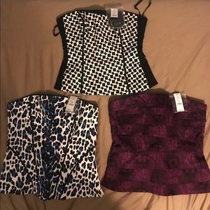 Bustiers Assorted Patterns (bundle of 3)